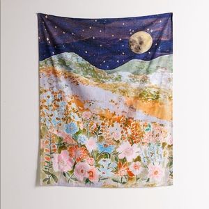 Urban Outfitters Moonlit Landscape Tapestry Large